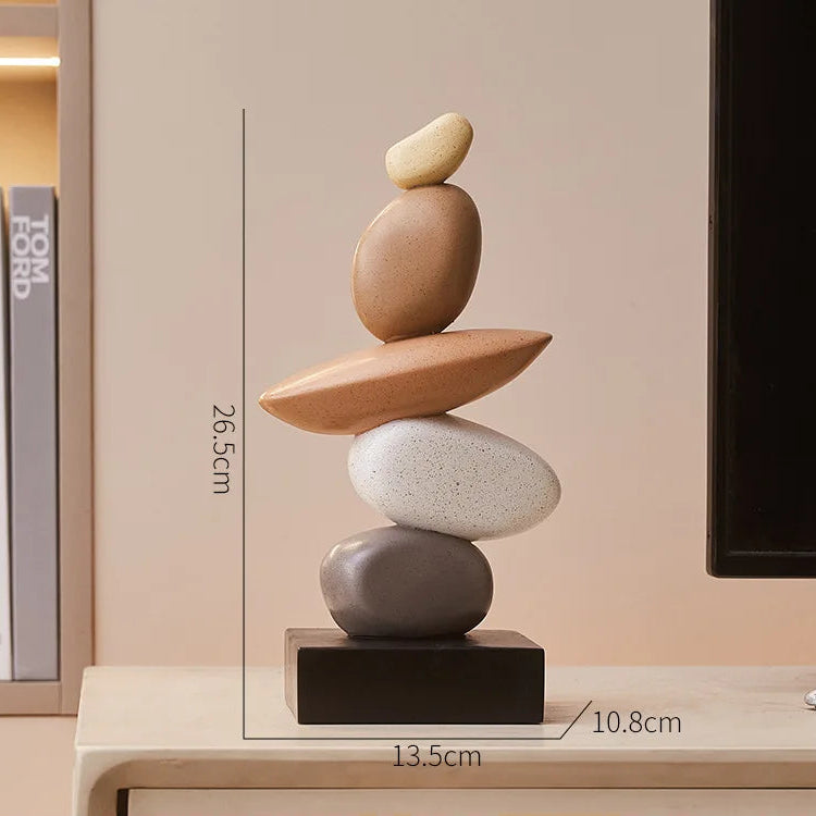 Galet Resin Sculpture