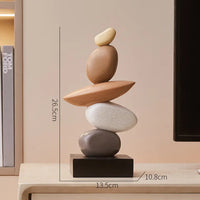 Galet Resin Sculpture