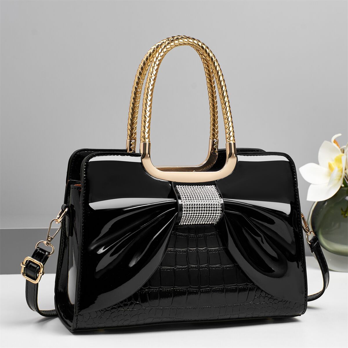 The Glow Leather Handbag
