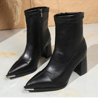 Sofia Grace Leather Boots