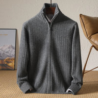 Theodore Pure Wool Cardigan