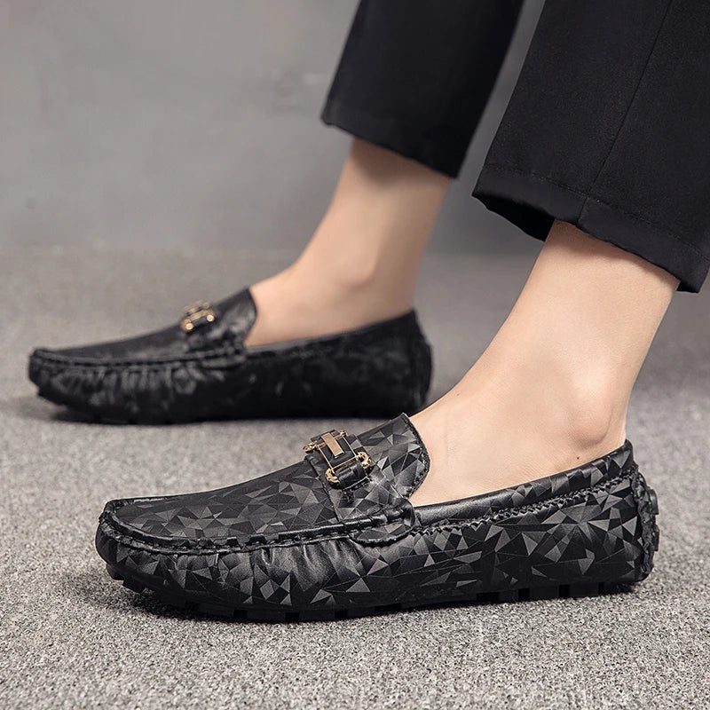 Berti Buckle Loafers