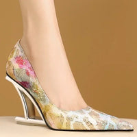 Ramona Floral Heels