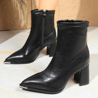 Sofia Grace Leather Boots