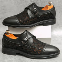 Carvini Buckle Loafers