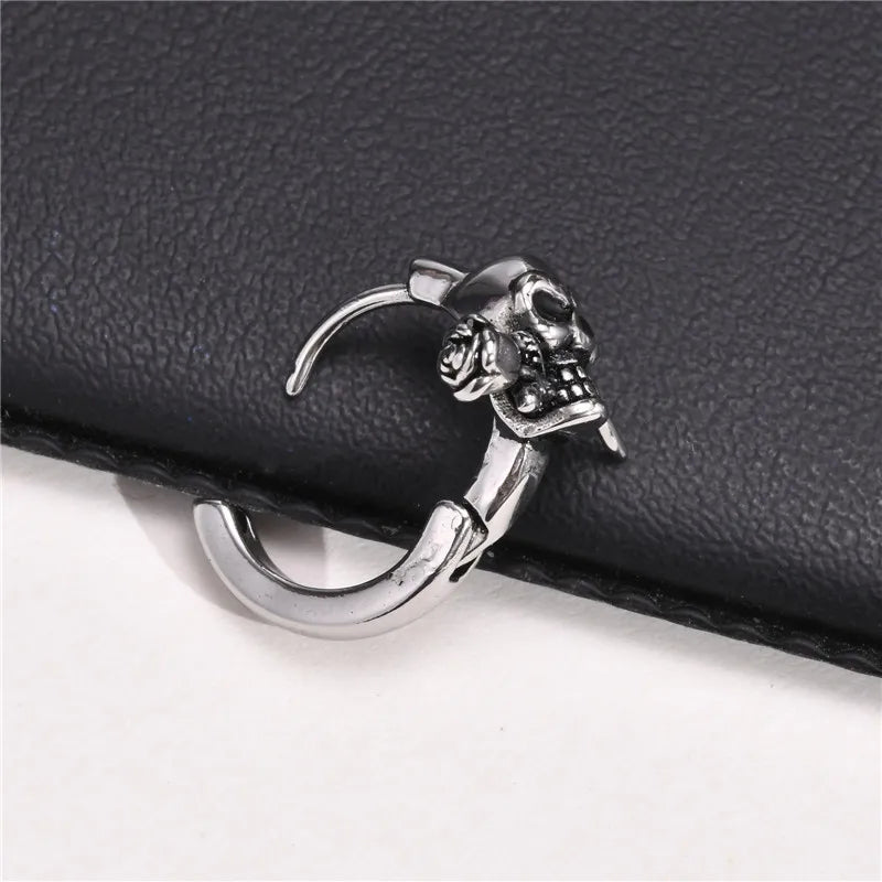 Raven’s Rose Earrings