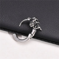 Raven’s Rose Earrings