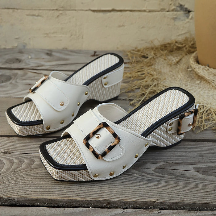 Olivia Wedge Sandals