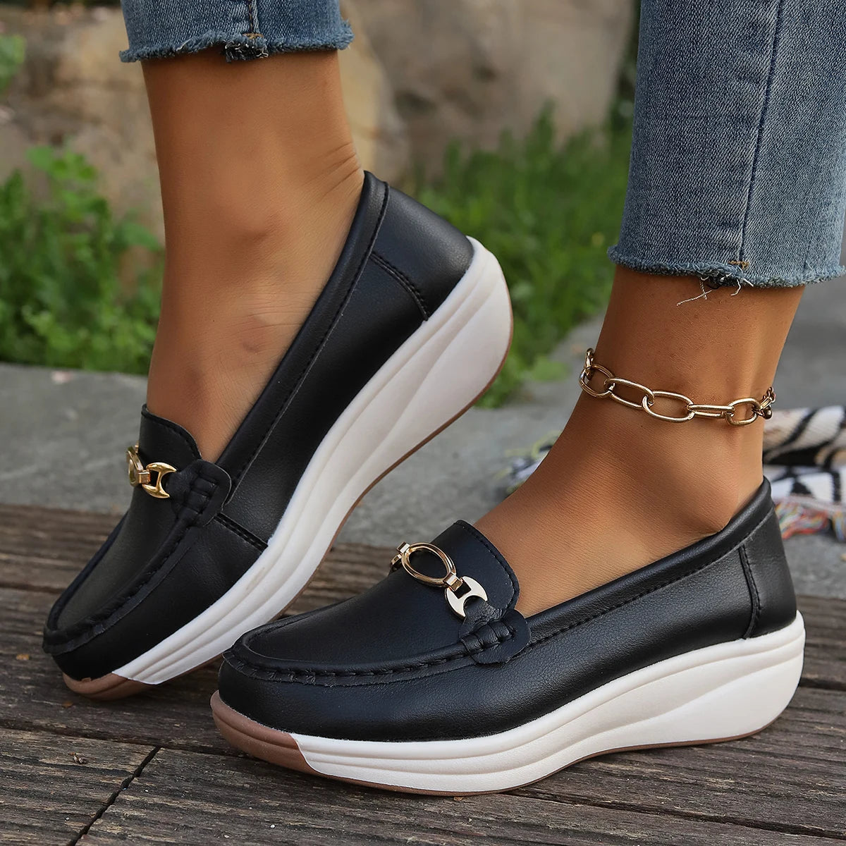 Diane Platform Loafers