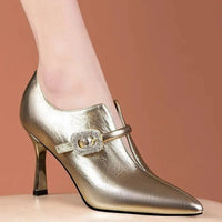 Trina Tish Leather Stilettos