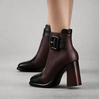 Taylor Leather Bootie