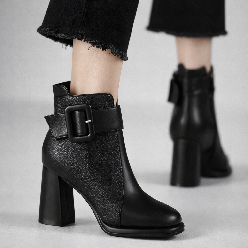 Taylor Leather Bootie