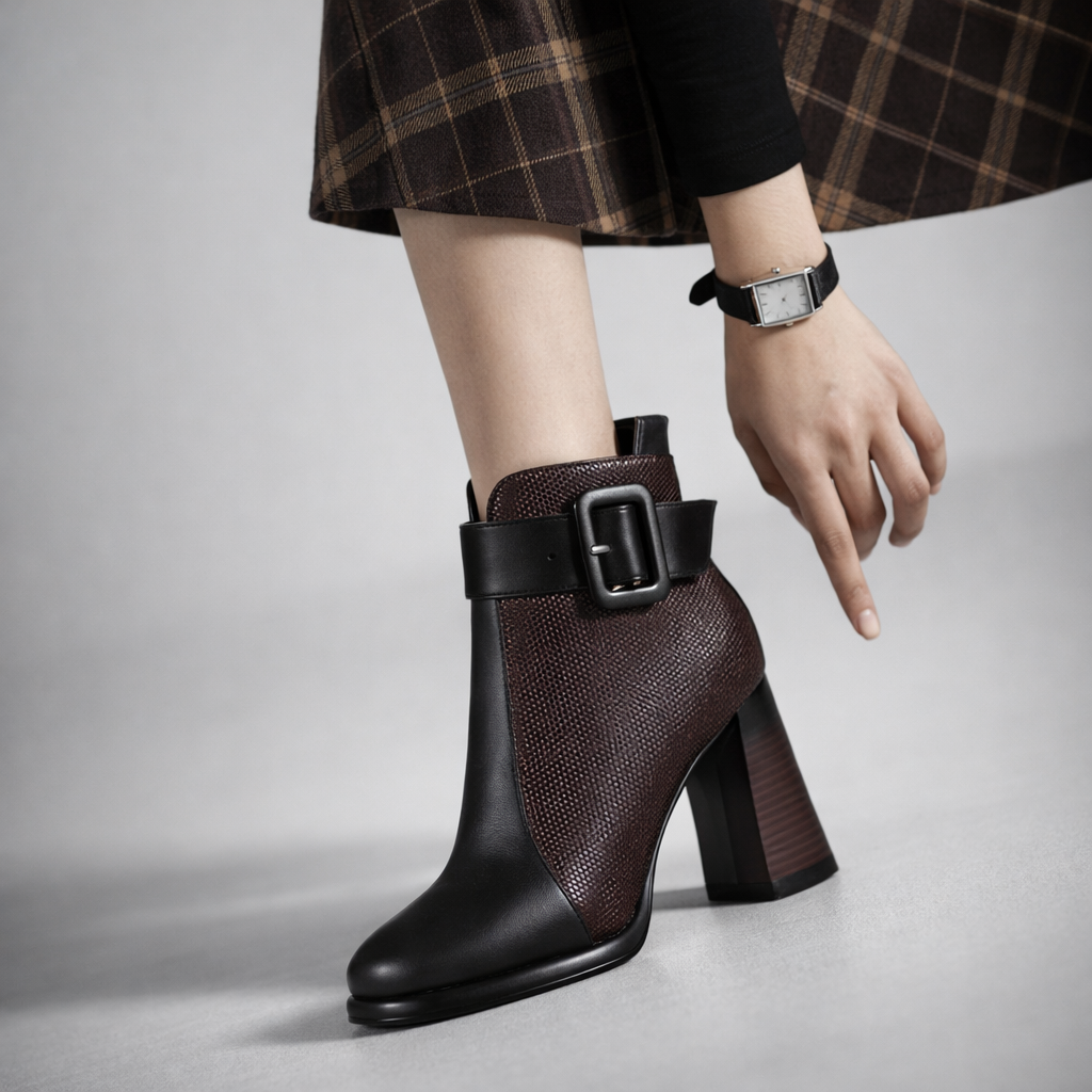 Taylor Leather Bootie