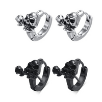 Raven’s Rose Earrings