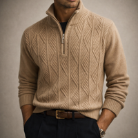 Derek Wool Half Zipper