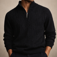 Derek Wool Half Zipper