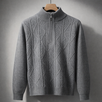 Derek Wool Half Zipper