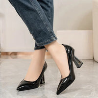 Serena Leather Stilettos