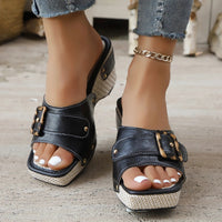 Olivia Wedge Sandals