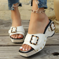 Olivia Wedge Sandals