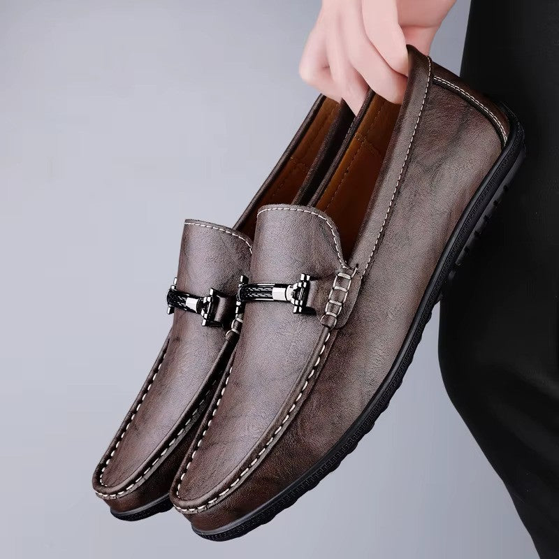Valentino Leather Loafers