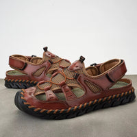 Jason Leather Sandals