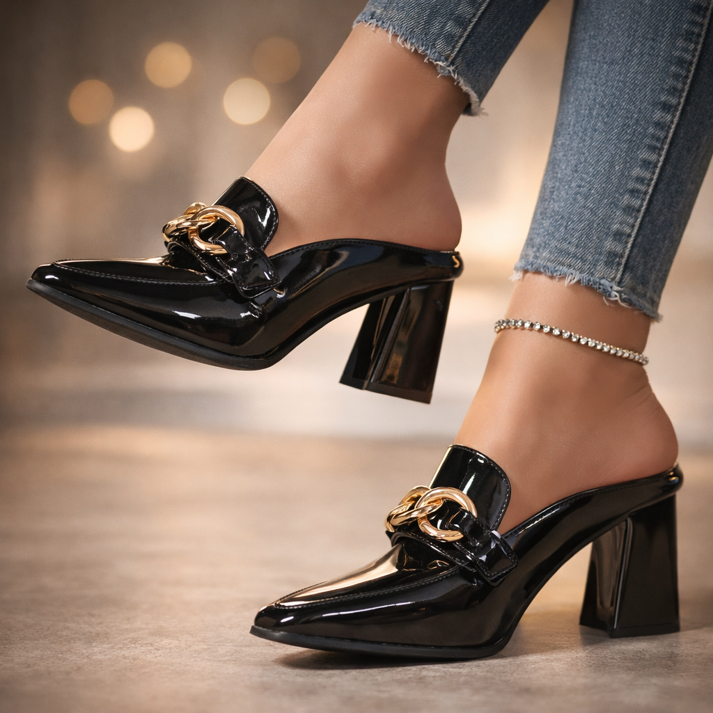 Galena Heeled Loafers