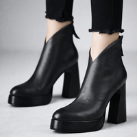 Octavia Leather Heels