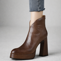 Octavia Leather Heels