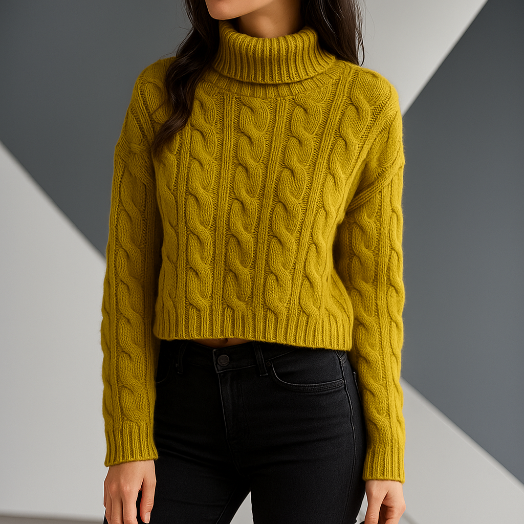 Harper High Neck Pullover