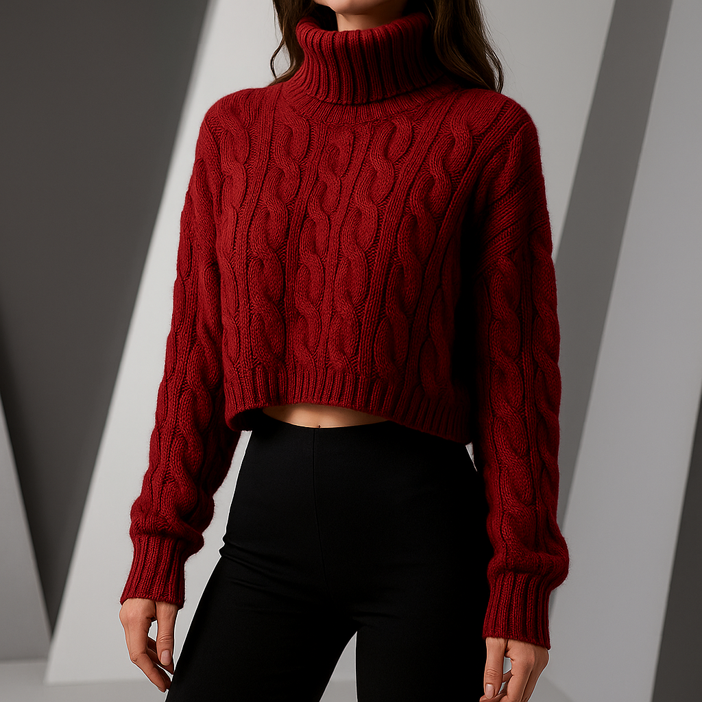 Harper High Neck Pullover