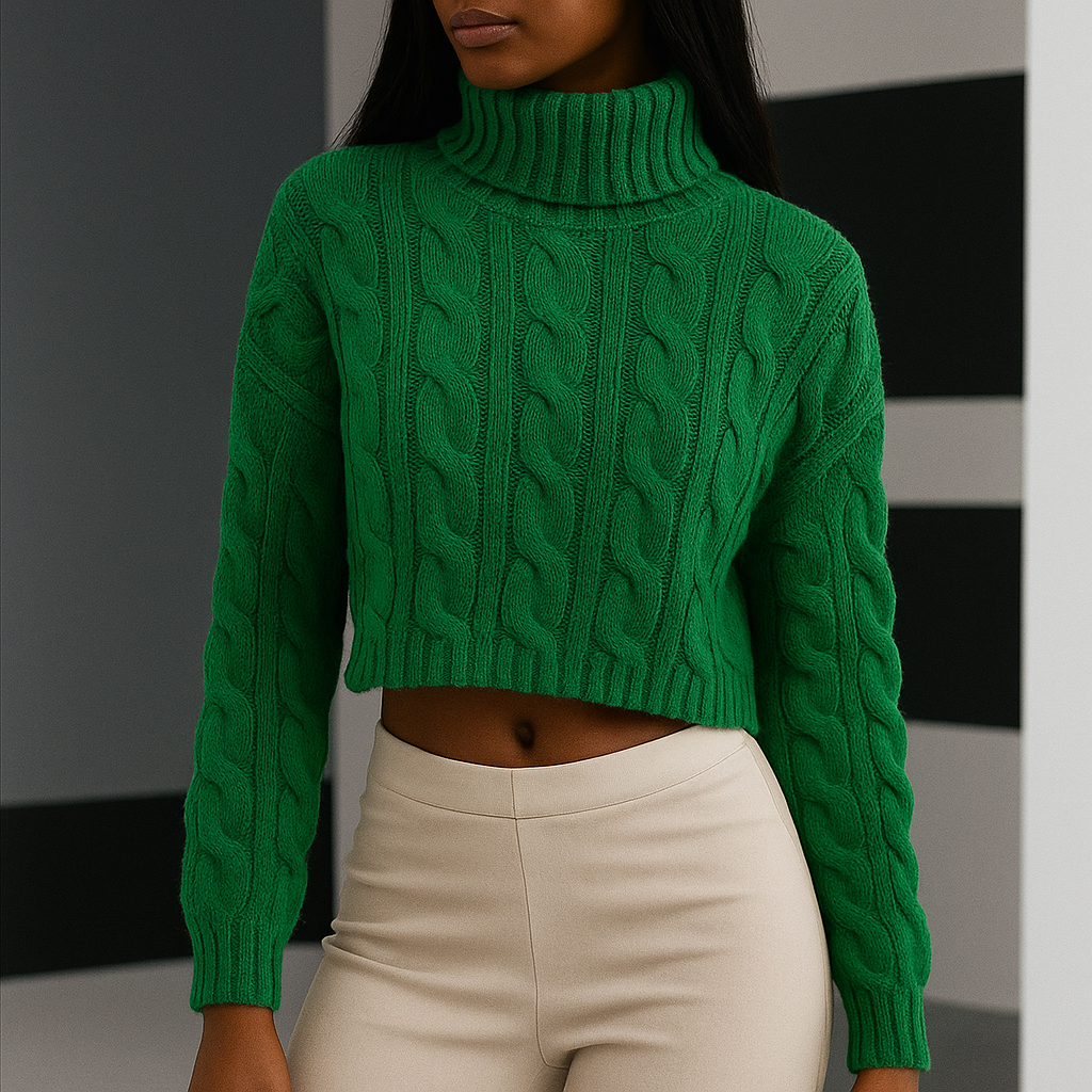 Harper High Neck Pullover