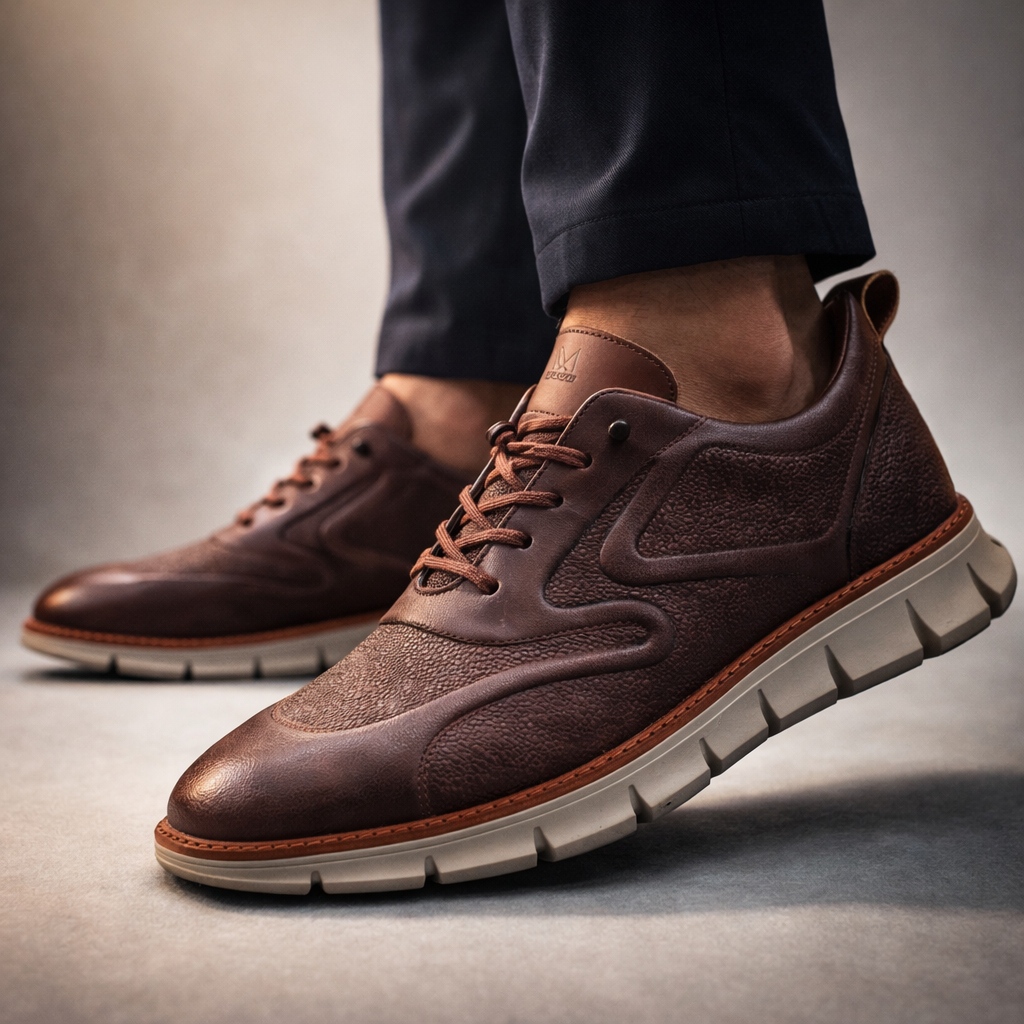 Landon Leather Sneakers