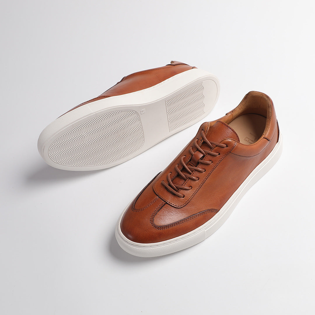 Castelli Genuine Leather Sneakers