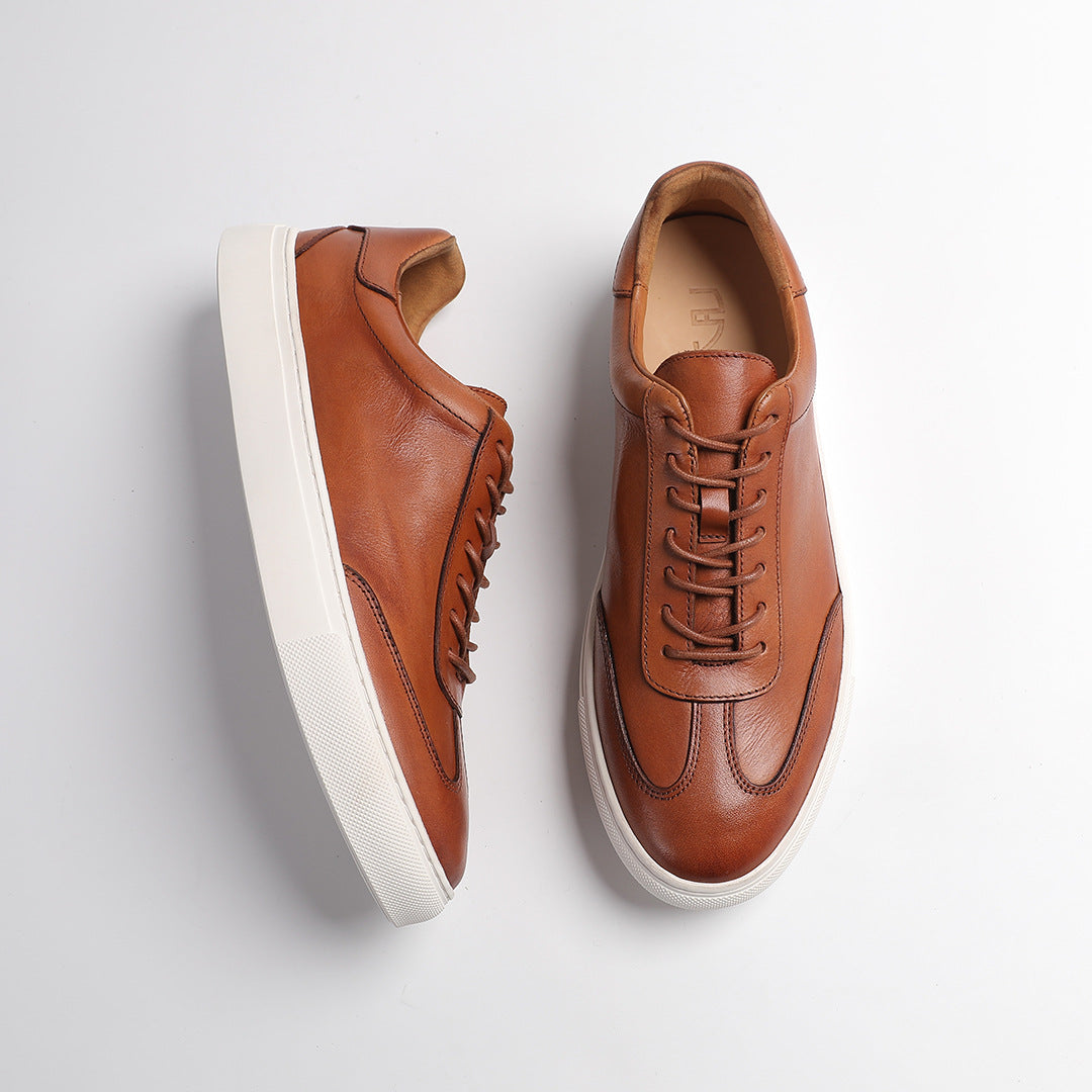 Castelli Genuine Leather Sneakers