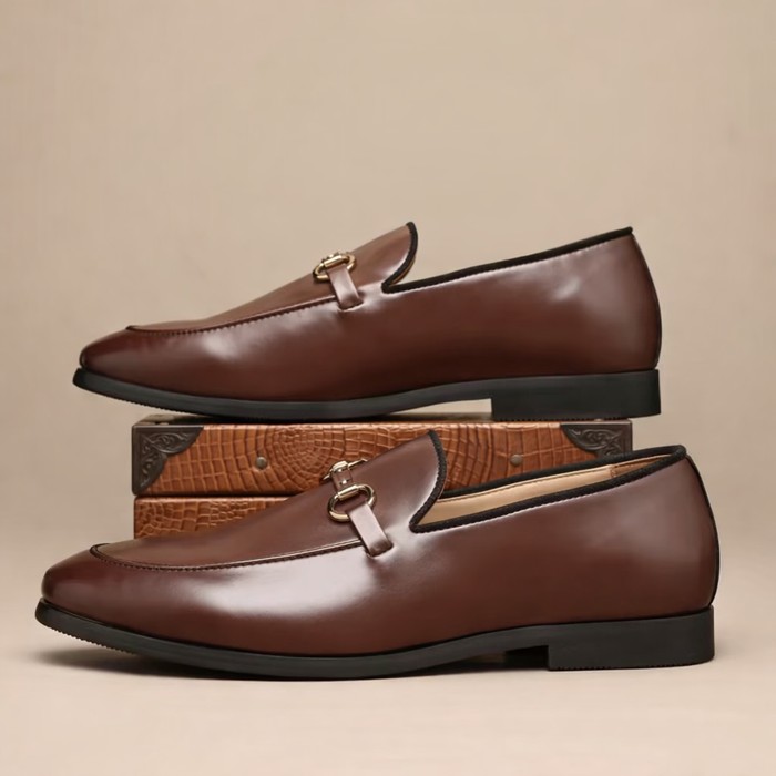 Vespasiano Leather Loafers