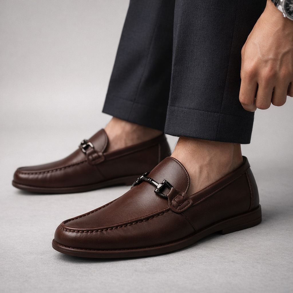 Enzo Buckle Loafers