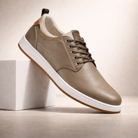 Logan Carter Leather Sneakers