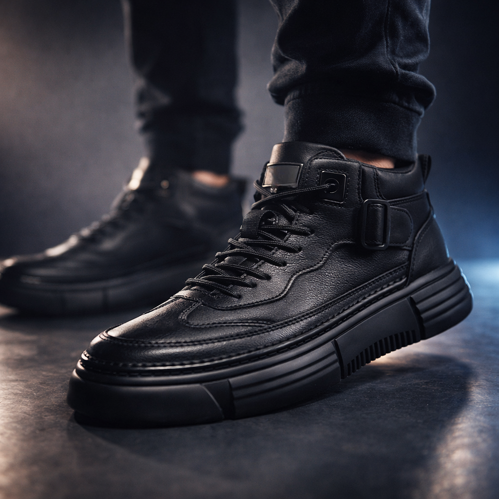 Lenny Genuine Leather Low-Tops