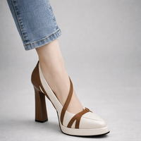 Margaret Leather Heels