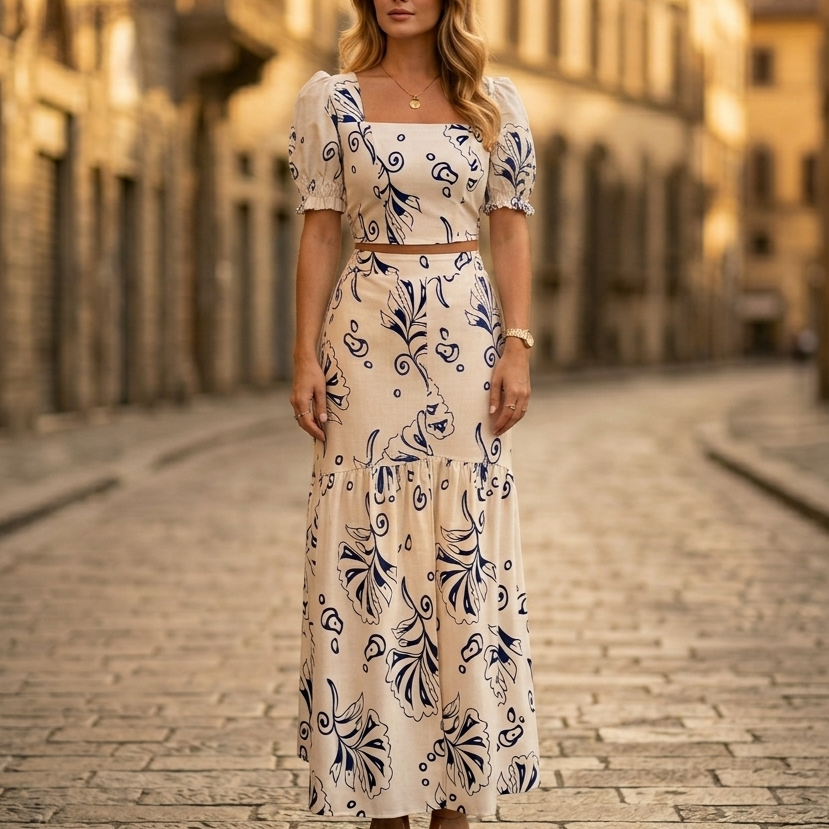 The Mirabelle Capri Set