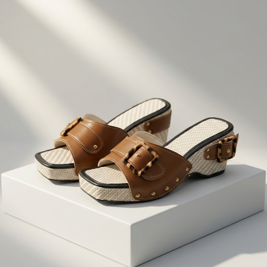 Olivia Wedge Sandals