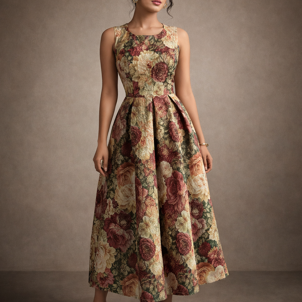 Shirley Floral Dress