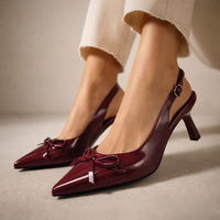 Vanessa Bow Slingbacks