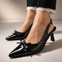 Vanessa Bow Slingbacks