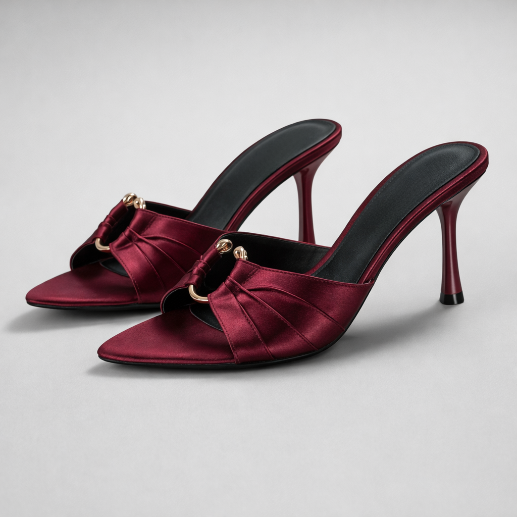 Elara Draped Stilettos