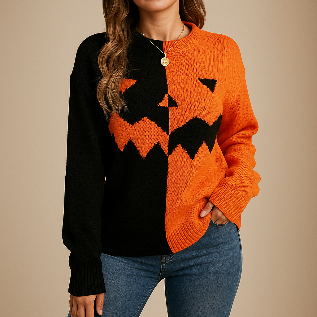 Spooky Smirk Sweater