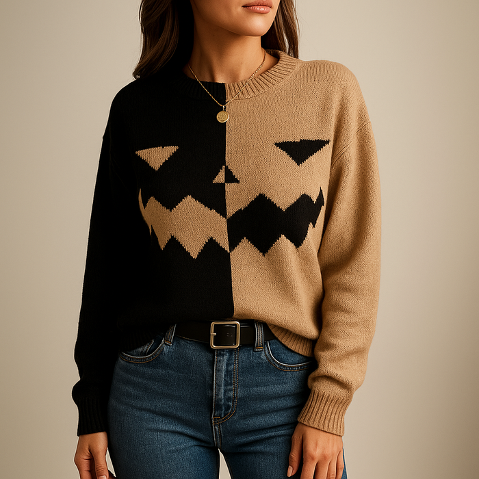 Spooky Smirk Sweater