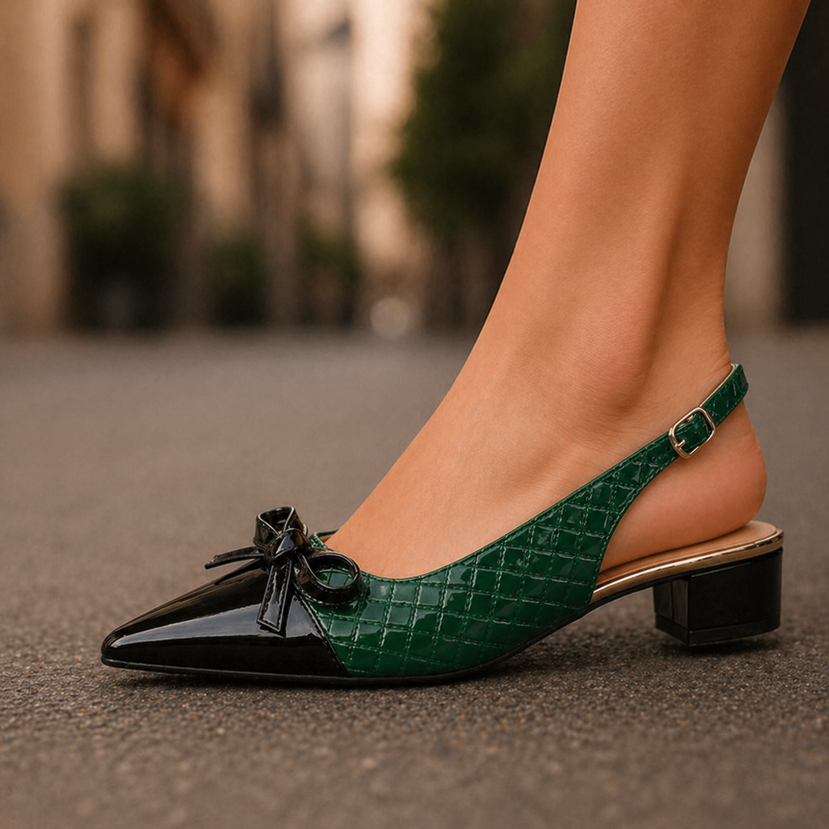 Nadia Slingback Heels