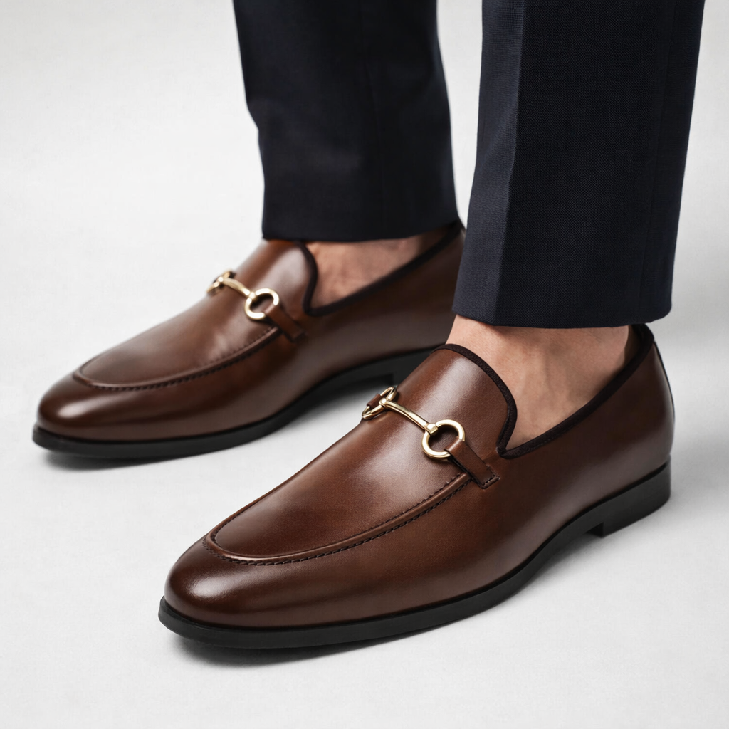 Vespasiano Leather Loafers